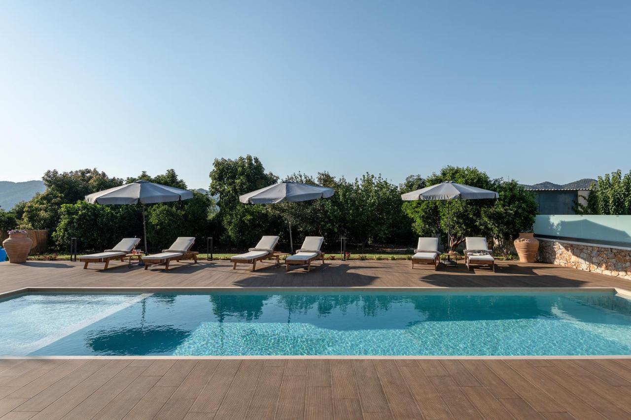 Agia  Villa Enny, 3 Bd With Private Heated Pool מראה חיצוני תמונה