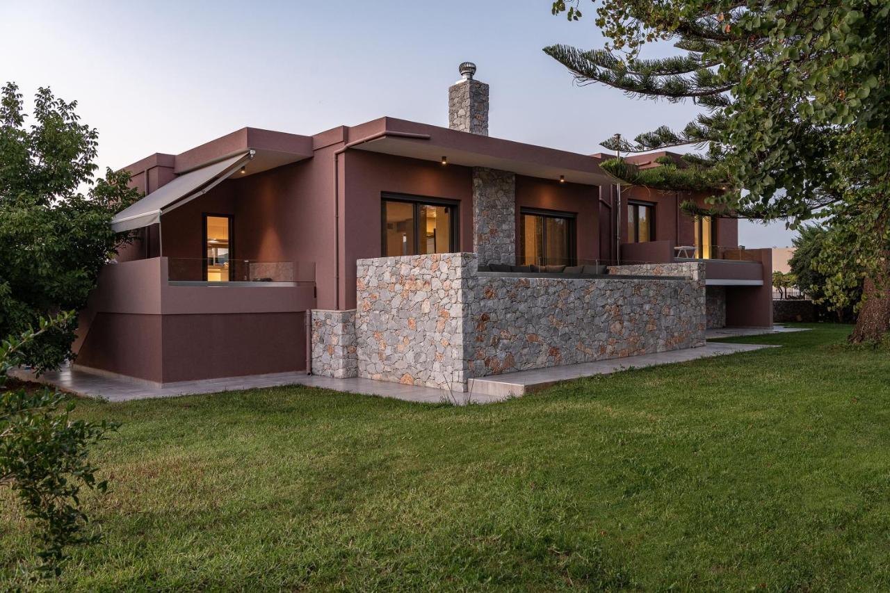 Agia  Villa Enny, 3 Bd With Private Heated Pool מראה חיצוני תמונה
