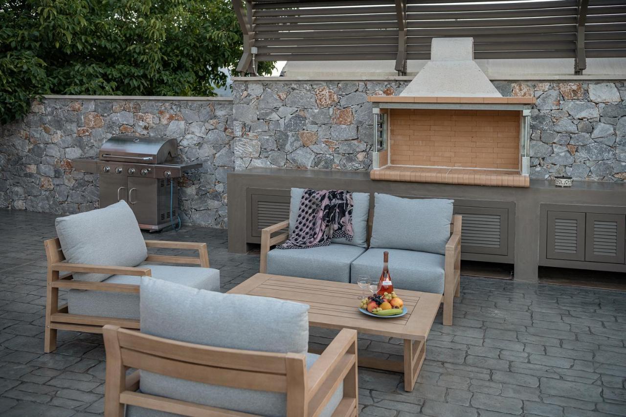 Agia  Villa Enny, 3 Bd With Private Heated Pool מראה חיצוני תמונה
